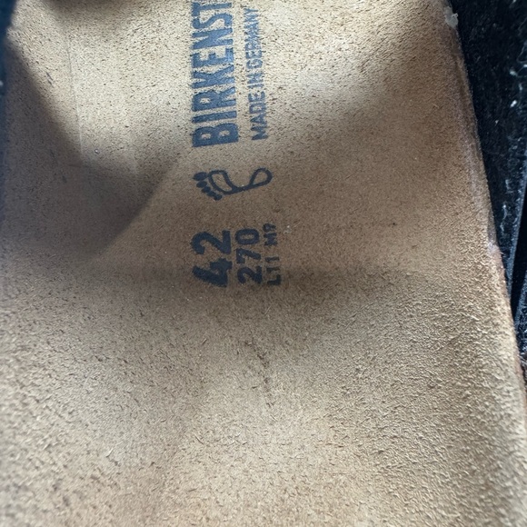 NWOT Men’s Birkenstock Arizona Black Sandals - Picture 3 of 6